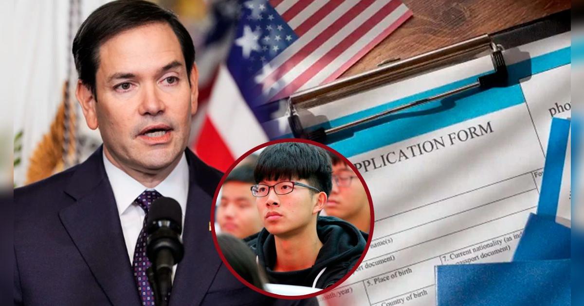 La PEOR NOTICIA para inmigrantes: EE. UU. empezará a revocar VISADOS a estudiantes chinos
