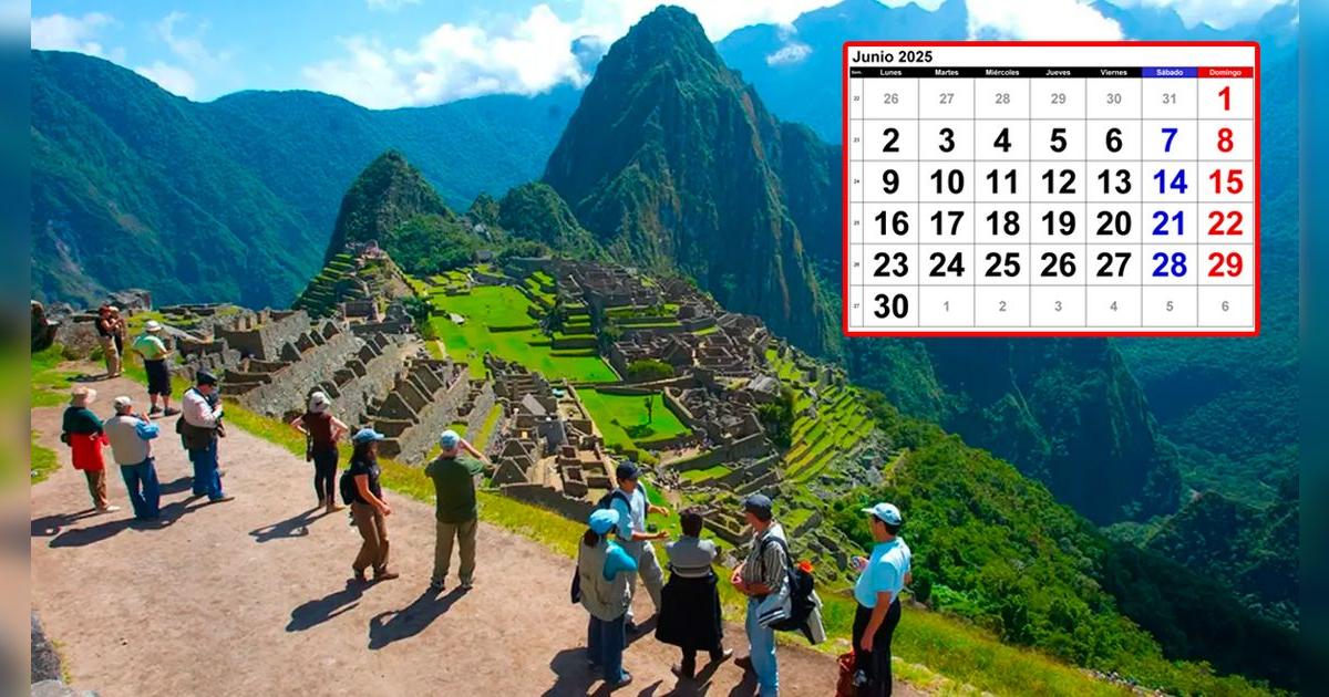 Junio 2025 tiene dos feriados a nivel nacional para el sector privado y público en Perú: ¿qué días caen?