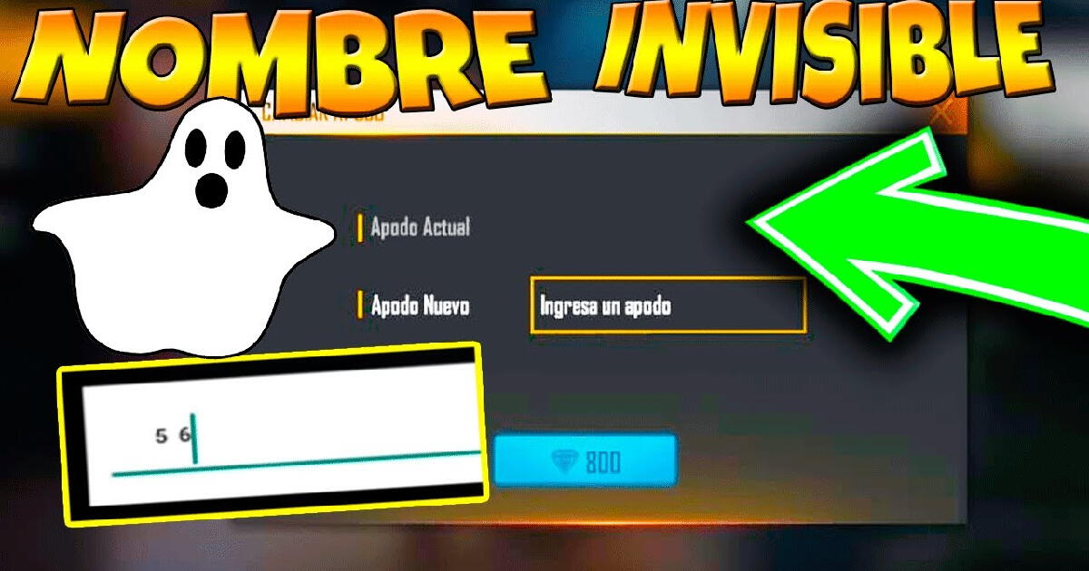 Cómo poner el espacio en el nombre de Free Fire 2025: fácil y rápido