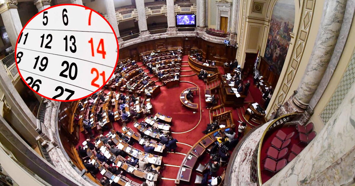 Congreso propone que el 20 de mayo y 30 de noviembre sean feriados nacionales en el calendario