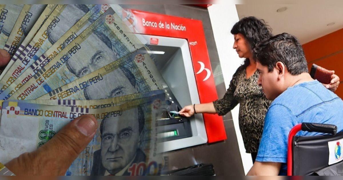 Ciudadanos en situación de pobreza y discapacidad serán beneficiados con el pago de 300 soles