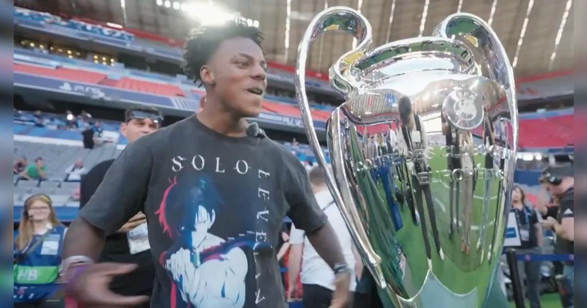 Speed levantó el trofeo de la Champions League sin tener permiso y esto fue lo que pasó