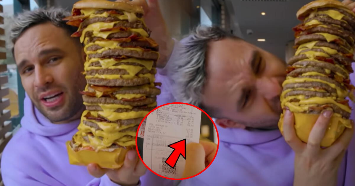 Peruano inventa la hamburguesa más cara en McDonald's y luce espectacular: cuánto cuesta
