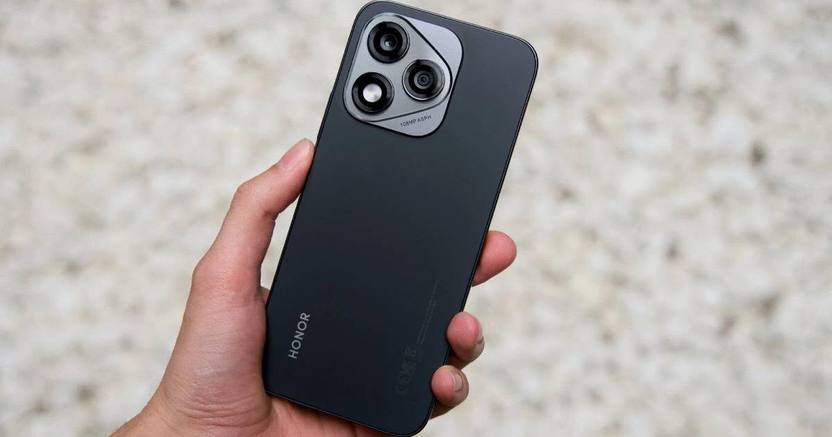 Este HONOR no solo se parece a un iPhone, tiene Inteligencia Artificial, cámara de 108MP, 5230 mAh y precio bajo