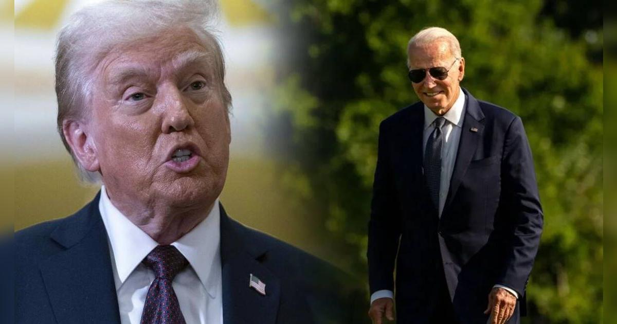Donald Trump y su IMPACTANTE COMENTARIO sobre estado crítico de SALUD de Joe Biden: 
