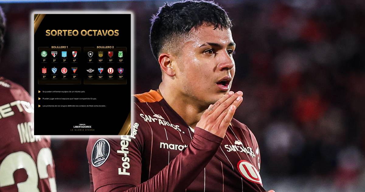 ¡Atención, Universitario! Copa Libertadores lanza reglas del sorteo de octavos: 