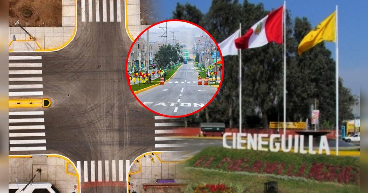 Cieneguilla y Pachacámac recibieron excelente noticia de la Municipalidad de Lima: terminó remodelación de importantes vías