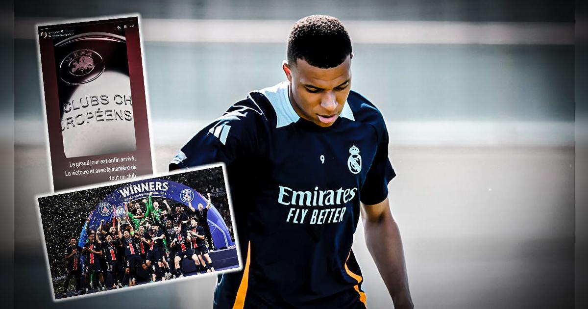 Mbappé impacta al mundo con potente mensaje tras título de PSG en Champions League: 