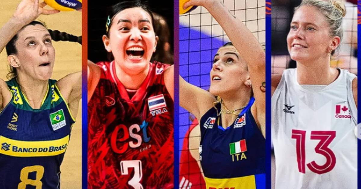 Liga de Naciones de Vóley Femenino 2025: partidos, calendario y grupos de la LVN