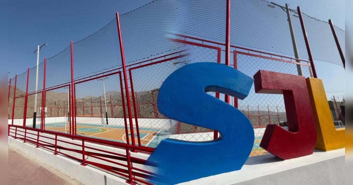 Municipalidad de San Juan de Lurigancho inaugura nueva obra que permitirá actividades deportivas y recreativas
