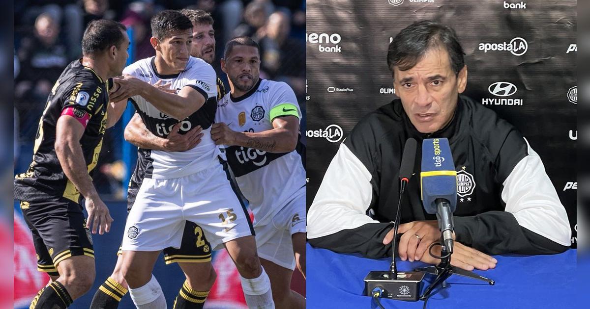 Fabián Bustos dio rotundo mensaje tras empate de Olimpia en el cierre del Apertura: 