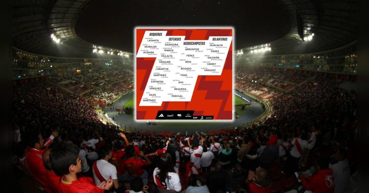 ¡Sin 'extranjeros'! Selección peruana lanzó lista de convocados con jugadores de Municipal