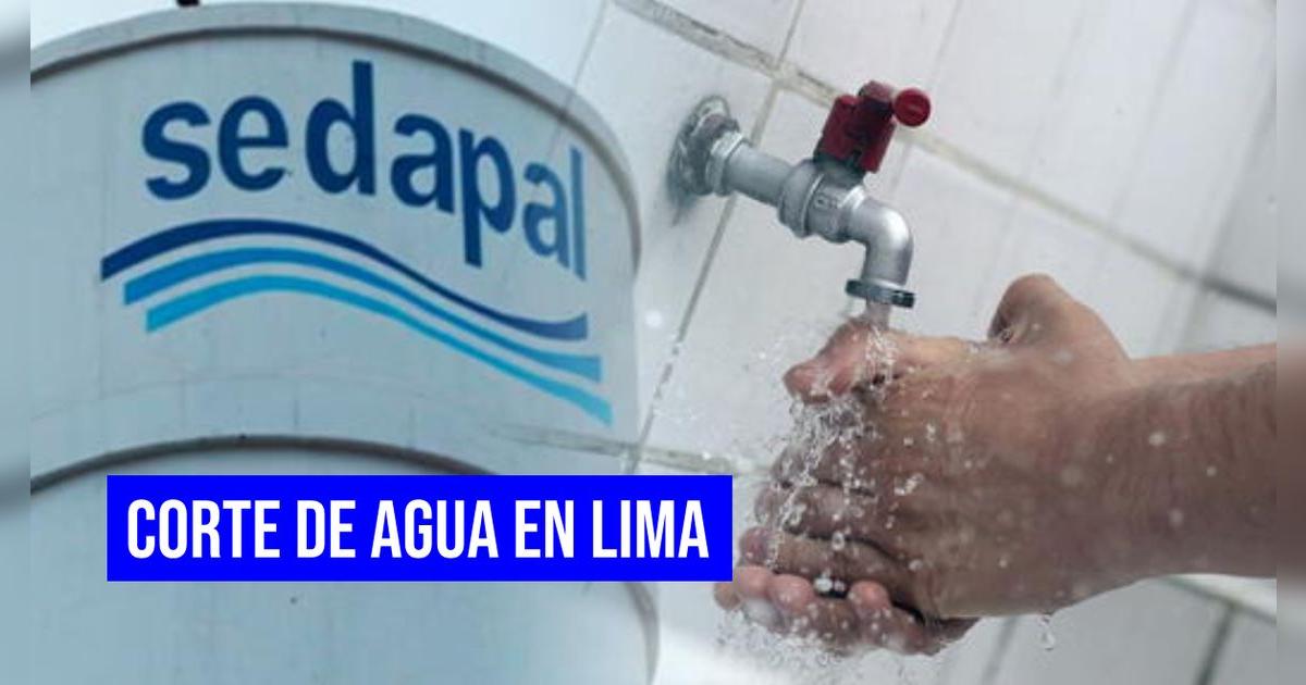 Lima se quedará SIN AGUA por 12 horas este lunes 2 de junio: Sedapal anuncia distritos afectados y horarios