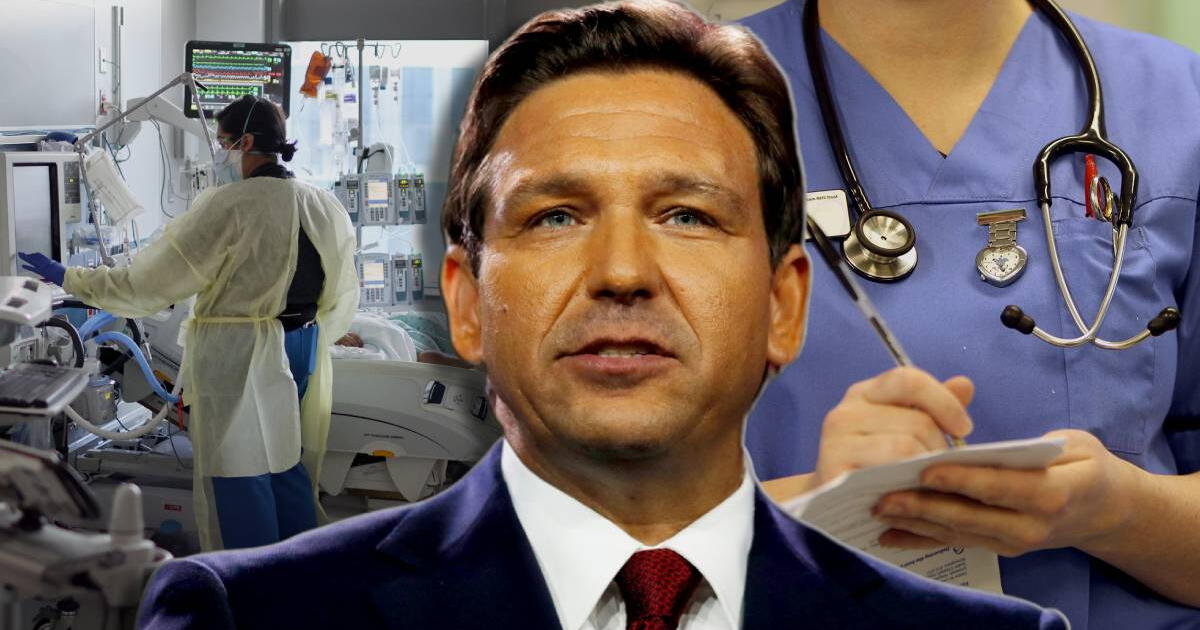 Nueva ley firmada por Ron DeSantis impone multas de hasta US$5.000 por esta falta en el sistema de salud de Florida