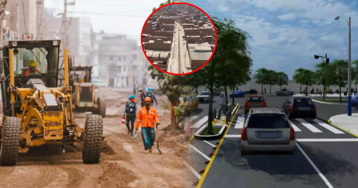 Municipalidad de Lima anunció excelente noticia a San Martín de Porres: principal avenida está remodelada al 60%
