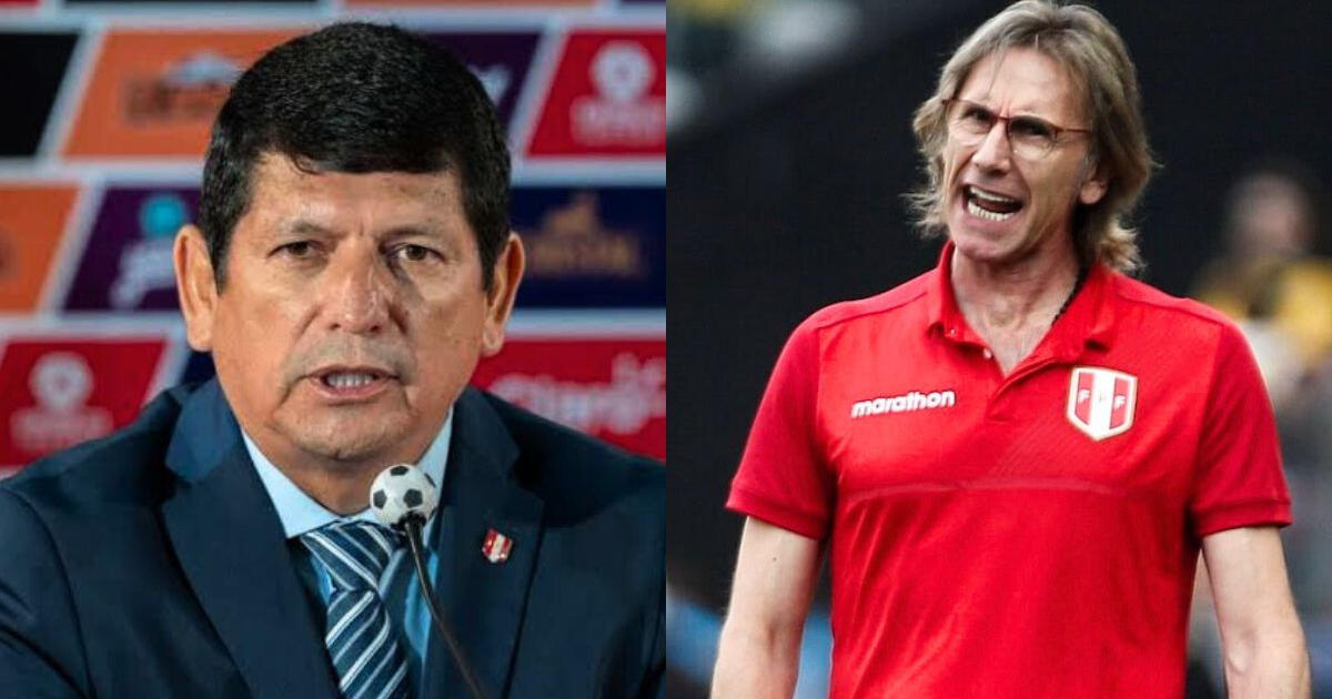 Agustín Lozano aclaró cómo se dio la salida de Gareca de la selección peruana: 