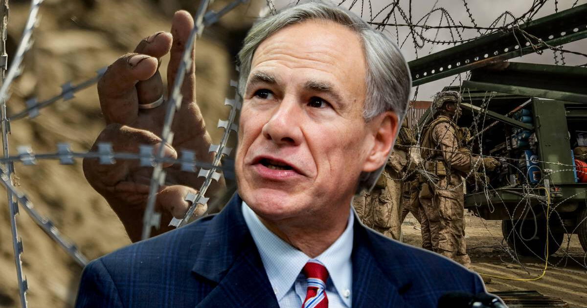 Greg Abbott confirmó PÉSIMAS NOTICIAS para inmigrantes indocumentados: alzan MÁS BARRERAS de este tipo en la frontera