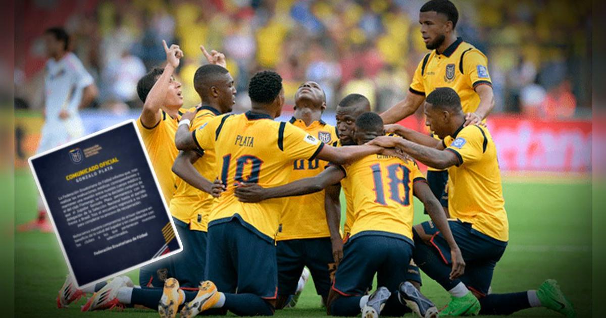 Ecuador tendrá la baja de dos jugadores importantes para el duelo ante Perú y Brasil
