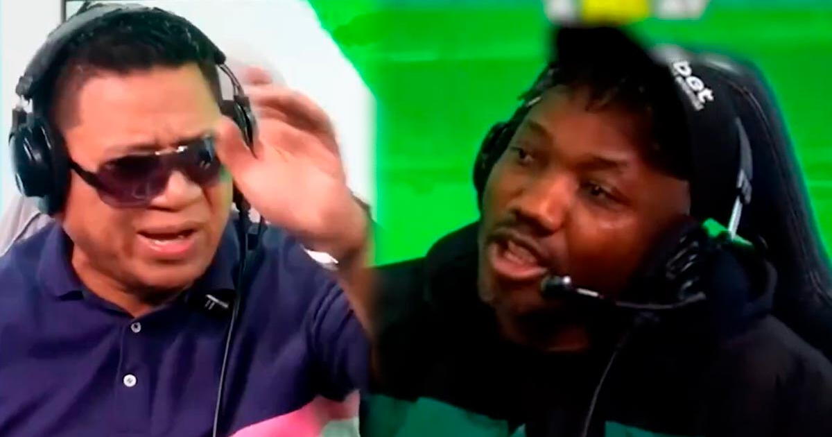 Andrés Mendoza perdió los papeles con Silvio Valencia en tenso debate en vivo: 