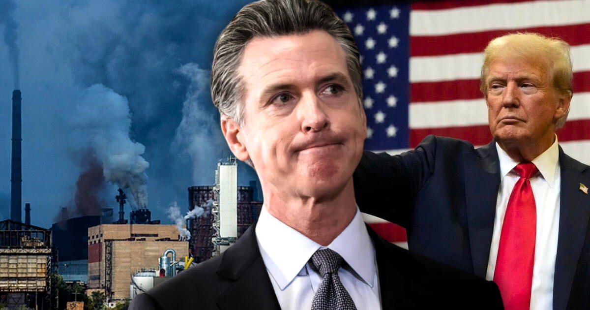 Gavin Newsom y el innovador programa contra la contaminación en California con el que desafiará a Donald Trump