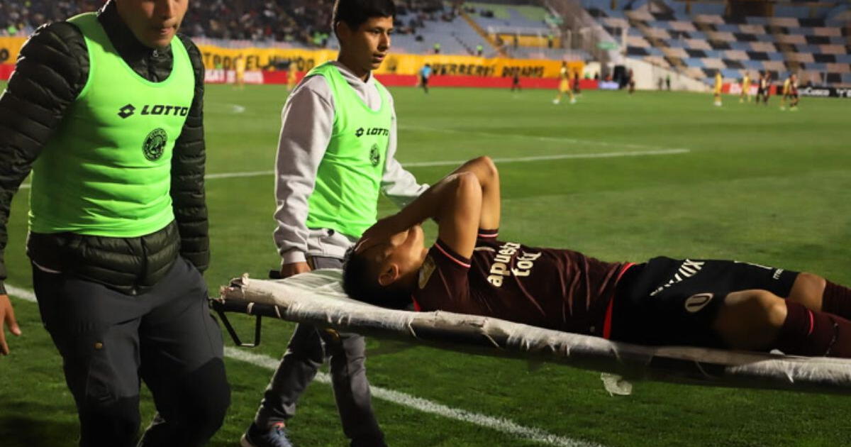 ¡Alerta en Universitario! Jugador recibió fuerte golpe en práctica y será sometido a exámenes