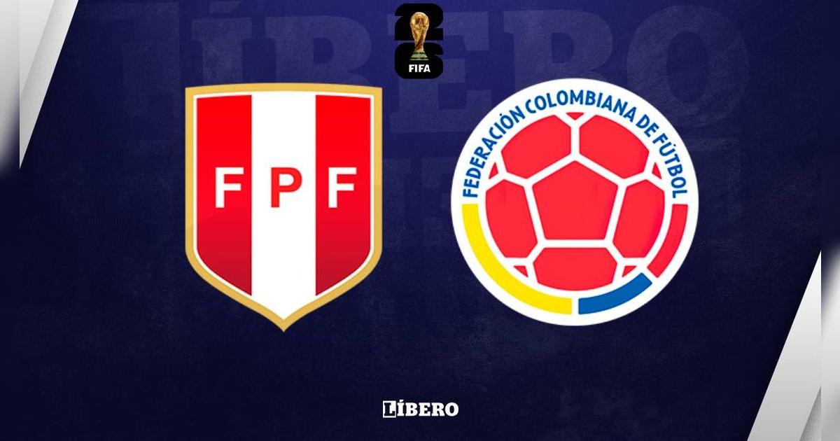 ¿Qué canal pasa el partido Perú vs. Colombia EN VIVO HOY?