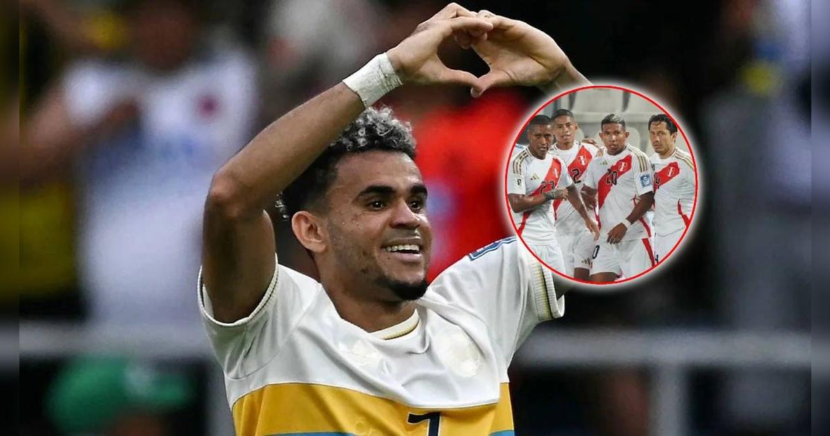 Luis Díaz confiesa estar rendido ante jugador de la selección peruana: 