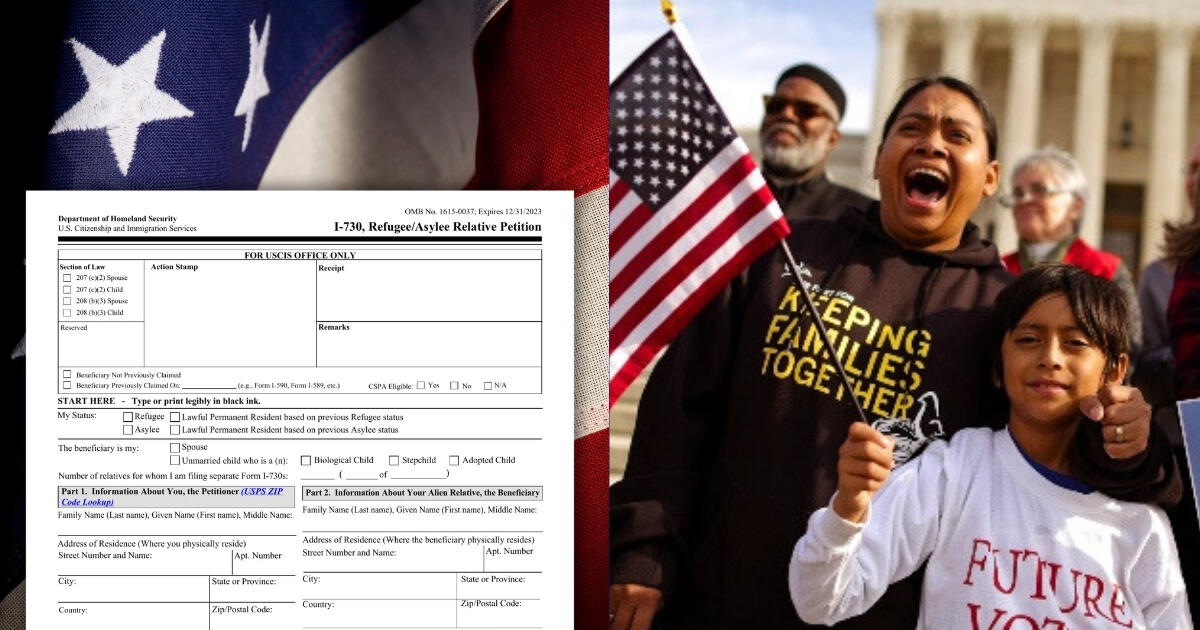 USCIS lo confirma, inmigrante: esto dura el proceso para solicitar refugio para un familiar en Estados Unidos