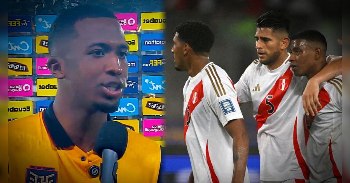 Figura de Ecuador no calló y dejó una firme advertencia a la selección peruana: 
