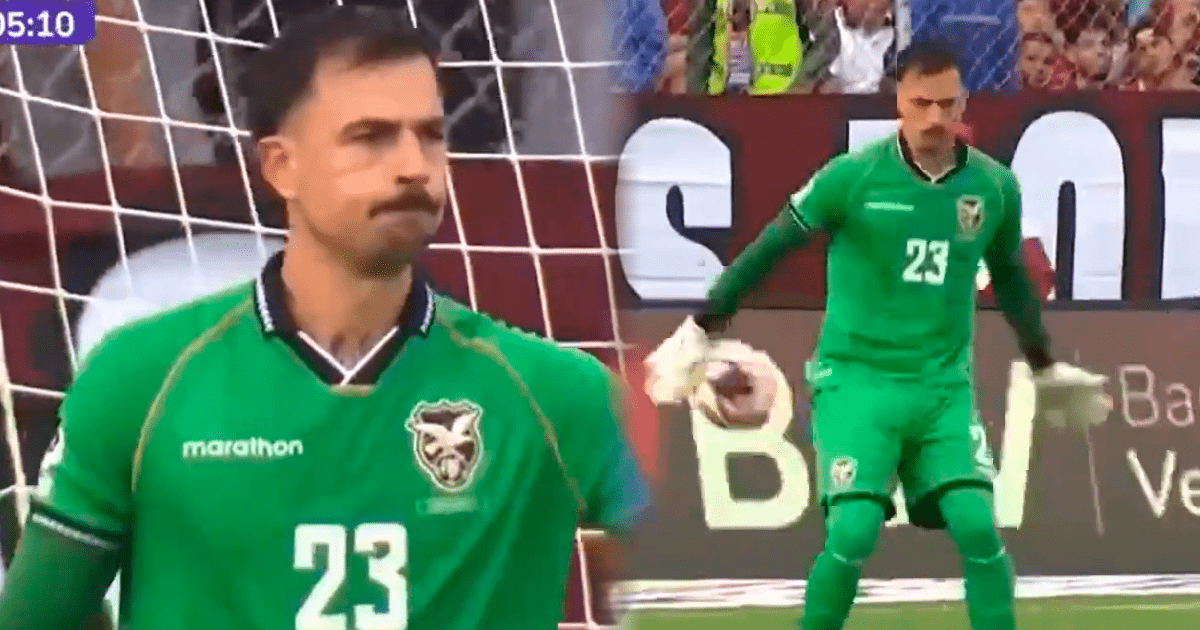 El terrible blooper de Guillermo Viscarra que costó el 1-0 de Venezuela a Bolivia