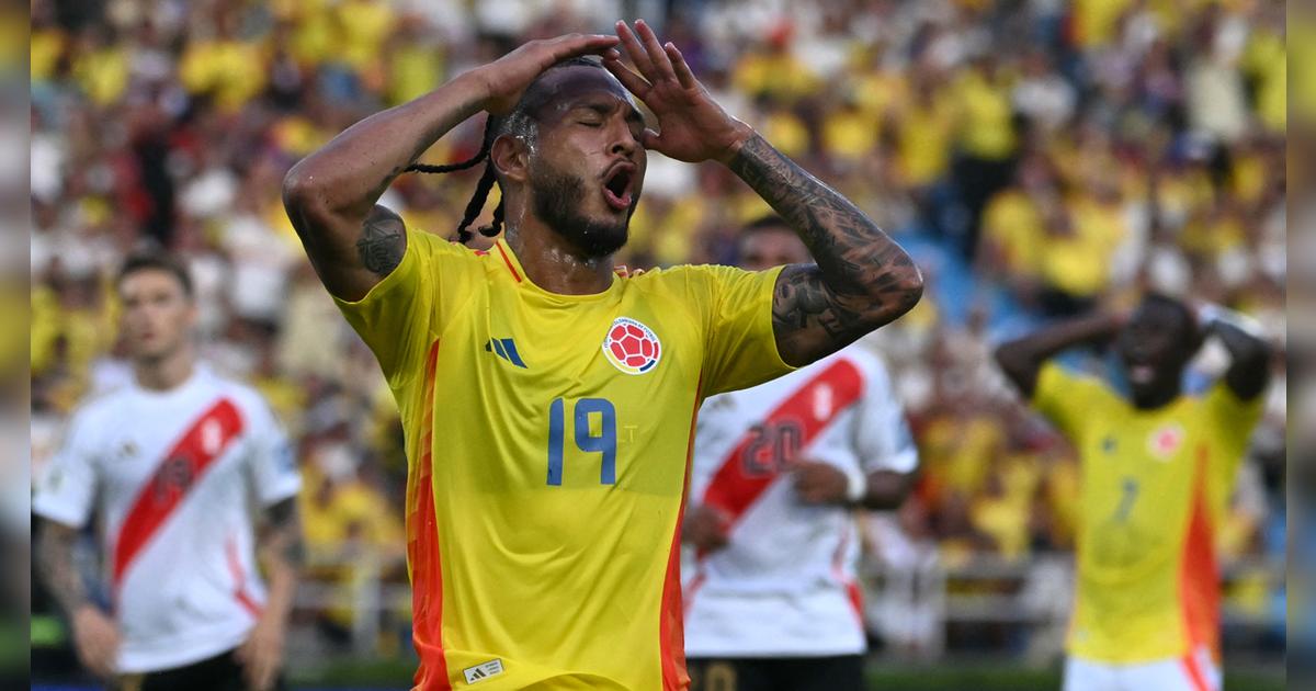 Prensa colombiana no ocultó su molestia tras empate ante Perú: 