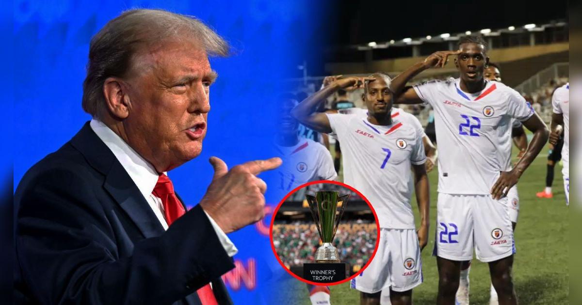 ¡Terrible noticia! Haití podría no participar en la Copa de Oro por el nuevo decreto de Trump