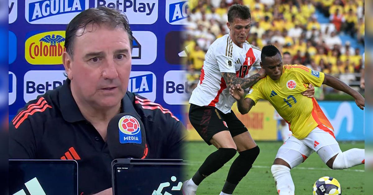 Néstor Lorenzo, DT de Colombia, calificó con énfasis el juego de la selección: 