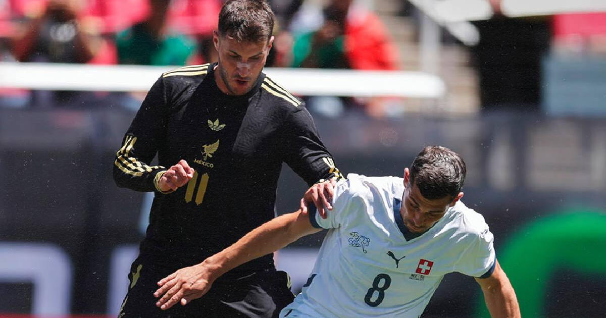 Suiza venció 4-2 a México en un emocionante amistoso internacional