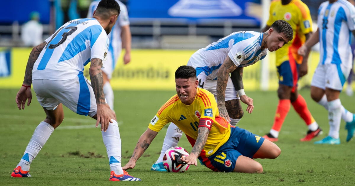 A qué hora juega Argentina vs Colombia por Eliminatorias Sudamericanas 2026