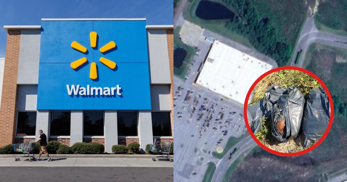 ¡Pánico en Walmart! Encuentran restos humanos no muy lejos de una de sus tiendas en Virginia