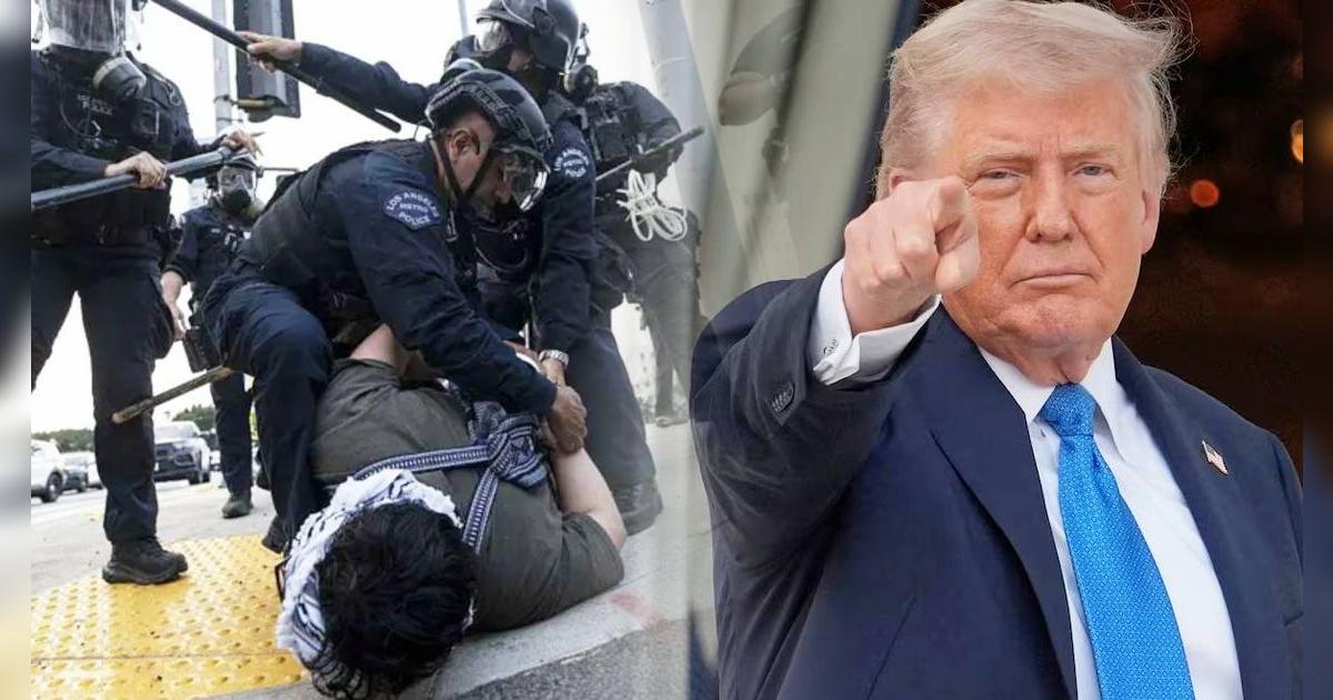 Redada en Los Ángeles: Trump toma esta fuerte medida para detener las protestas contra ICE