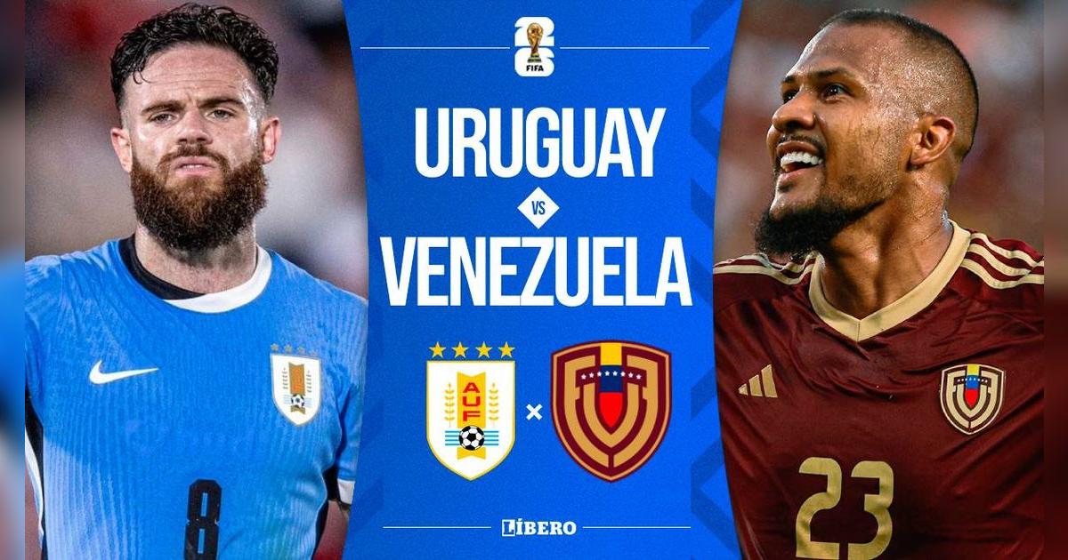 Uruguay vs. Venezuela EN VIVO por Eliminatorias Sudamericanas 2026: A qué hora y dónde ver