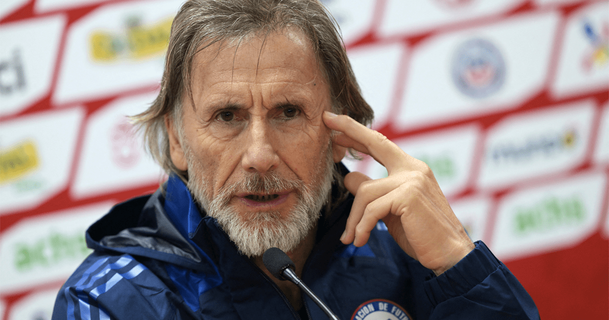 Gareca y su fuerte calificativo al momento que atraviesa Chile en Eliminatorias: 