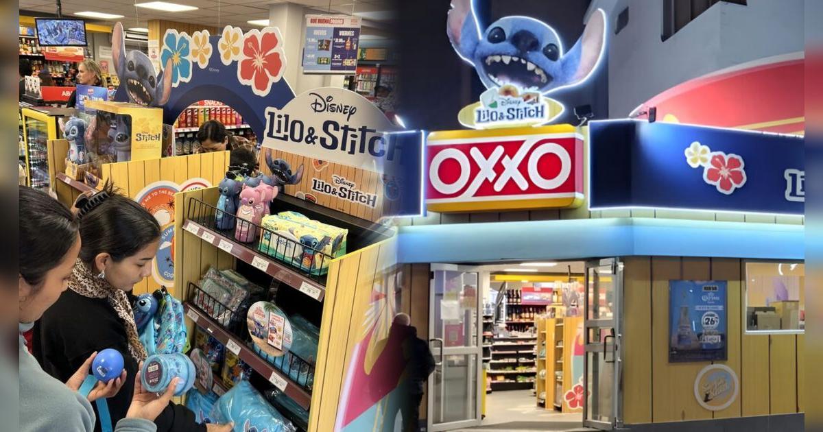 Oxxo inauguró tienda en Lima con temática de Lilo y Stitch: ¿Dónde queda?