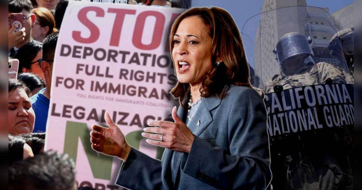 Kamala Harris reaparece con fuerte denuncia tras despliegue de la Guardia Nacional contra manifestantes en California