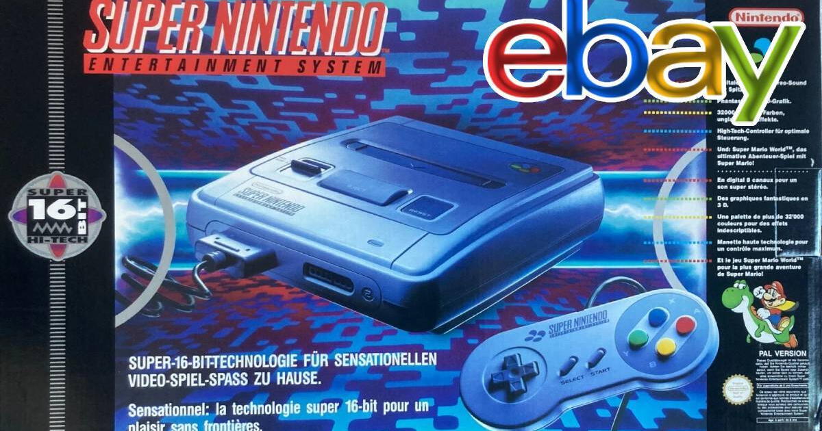 Si tienes esta antigua Super Nintendo, podrías tener una fortuna en tus manos: esta consola se vende por 44 mil euros
