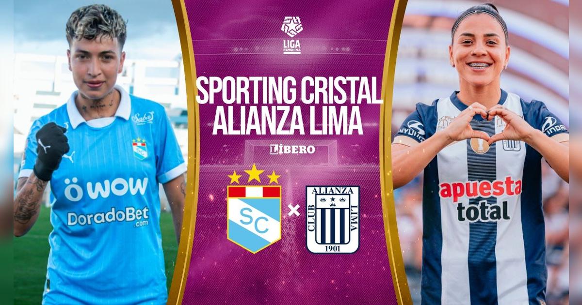 Sporting Cristal vs. Alianza Lima EN VIVO por la Liga Femenina: horario y dónde ver la semifinal