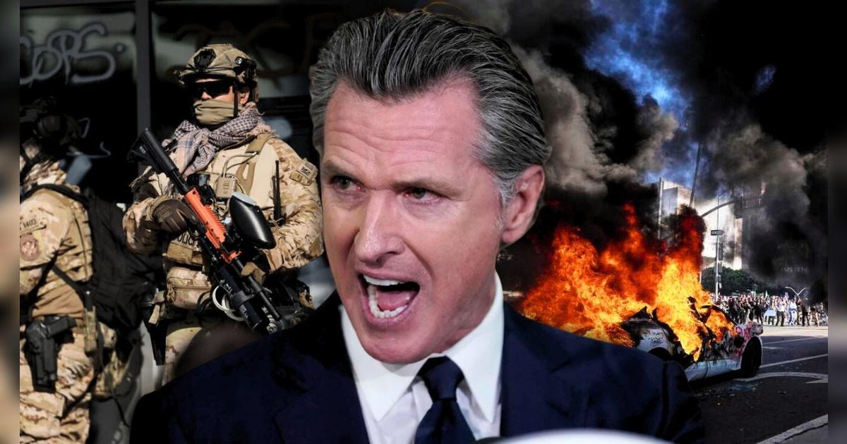 Gavin Newsom y la fuerte medida de emergencia en Los Ángeles para bloquear la intervención militar de Donald Trump