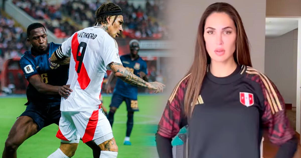 Ana Paula Consorte le brinda respaldo incondicional a Paolo tras duro empate ante Ecuador: 