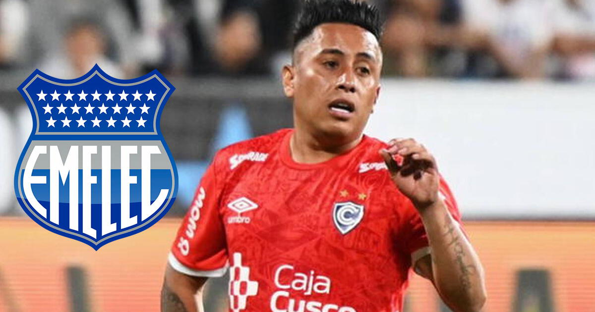 Presidente de Emelec aseguró que Christian Cueva no es jugador del club: 