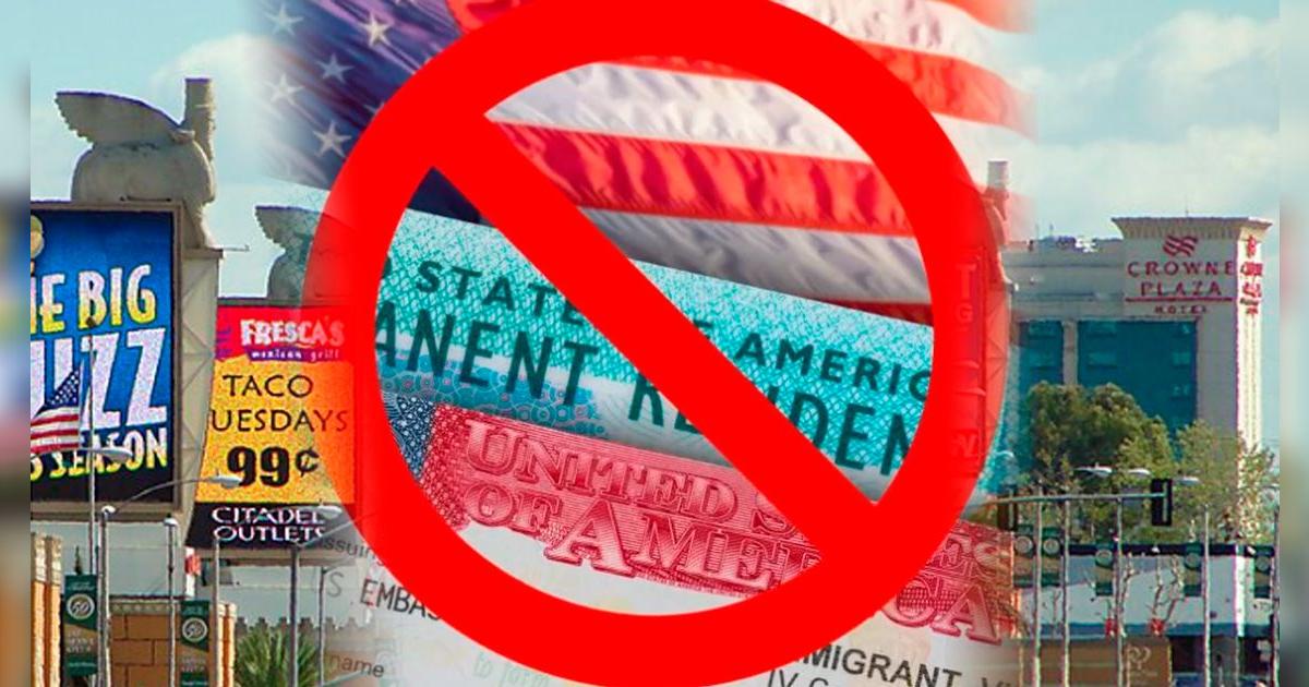 TERRIBLE noticia para inmigrantes: cancelarán las VISAS de los que realicen esta acción en los outlets