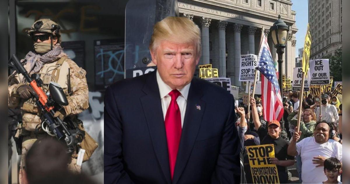 Protestas en Los Ángeles por redadas ICE: presentador nocturno criticó a Donald Trump y lo llamó 