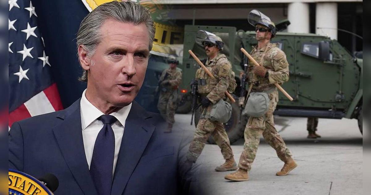 De esta FUERTE manera CALIFICAN los gobernadores demócratas al envío de la Guardia Nacional a Los Ángeles, California
