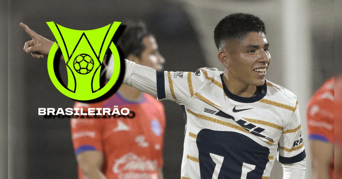 ¿Se va de Pumas? Se reveló que equipo del Brasileirao tiene en la mira a Piero Quispe: 